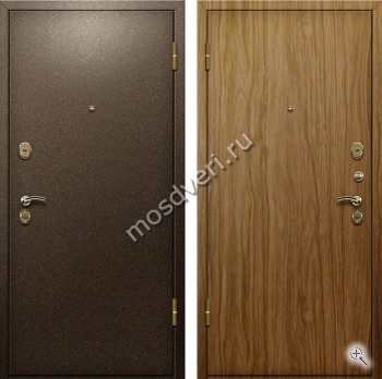 Дверь с порошковым покрытием и ламинатом оттенка рустикаль - купить от производителя Мосдвери Дверь с порошковым покрытием и ламинатом оттенка рустикаль