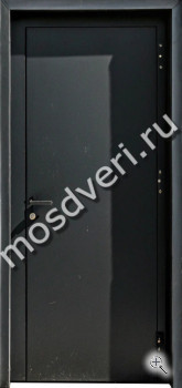 Входная дверь в частный дом черного цвета - купить от производителя Мосдвери Входная дверь в частный дом черного цвета